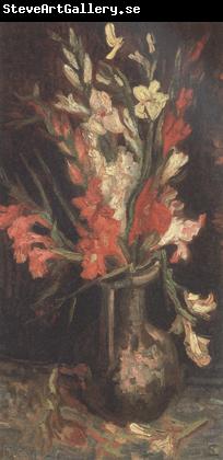 Vincent Van Gogh Vase with Red Gladioli (nn04)